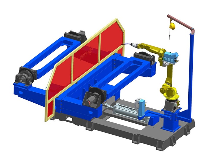 Double station of 3 axis position changing machine